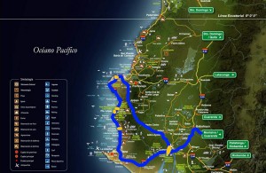 Das ist die Route, die wir gefahren sind (Quelle)